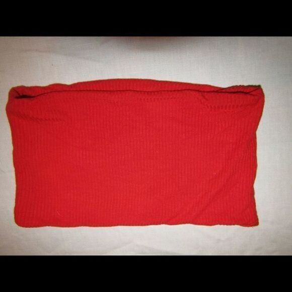 NWOT RED TOP SHOP RIBBED TUBE TOP , BANDEAU SIZE 2 - Picture 5 of 7